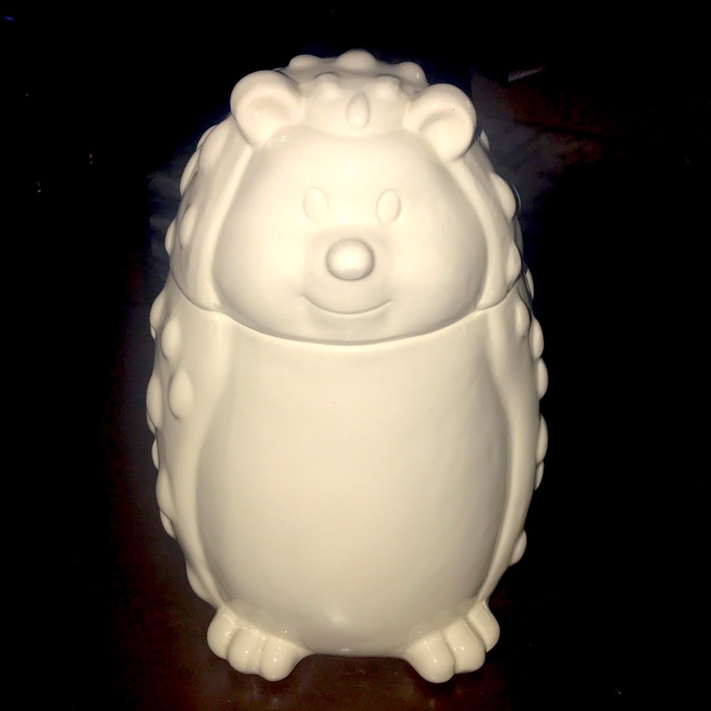 NWT Hedgehog Dolomite Cookie Jar